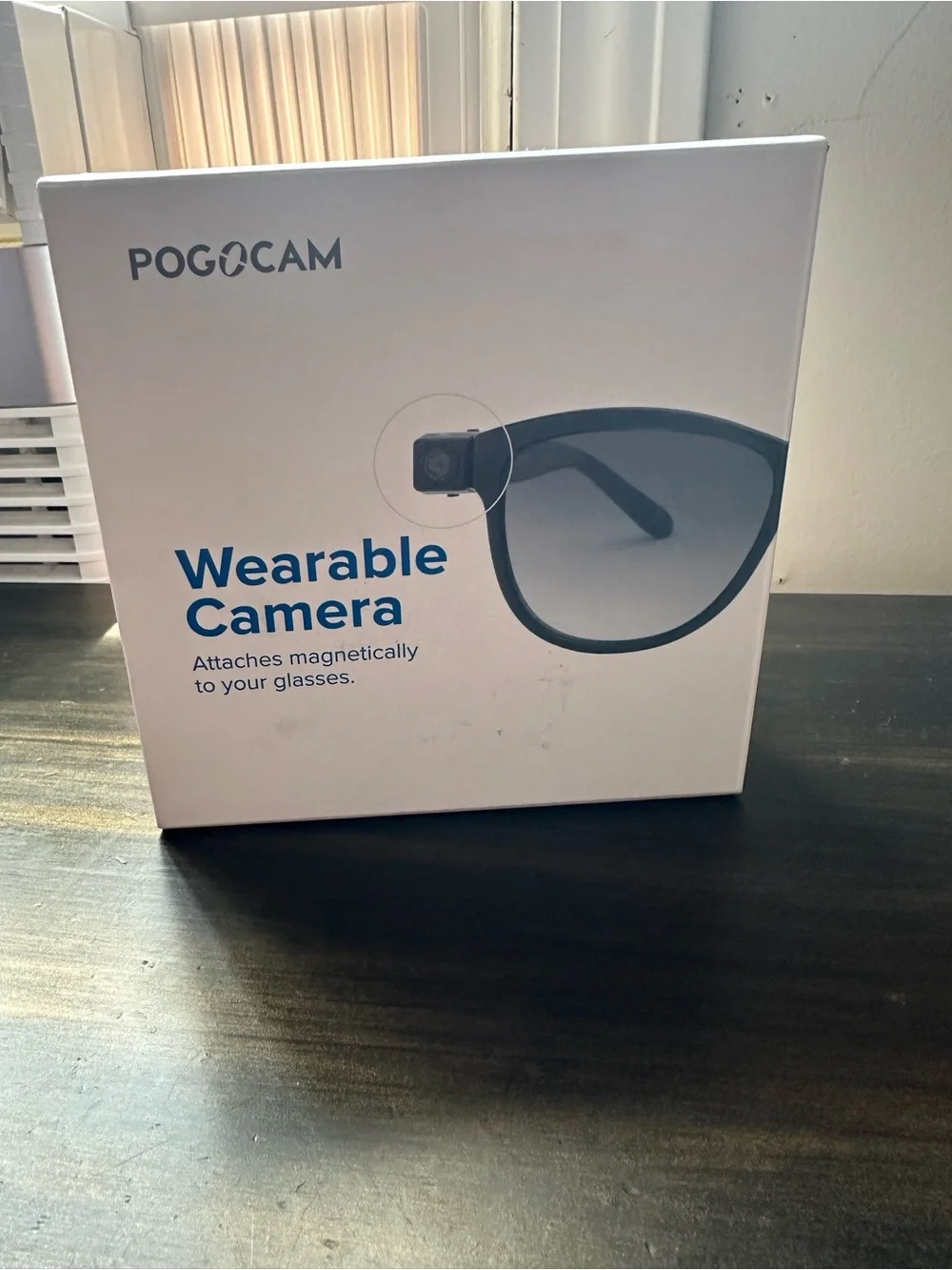 Wearable Camera - Black Magnetic Clip-On